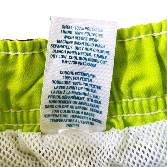 Size: 2T Toddler Boy Navy/White Striped Swimsuit - Picture 4 of 4